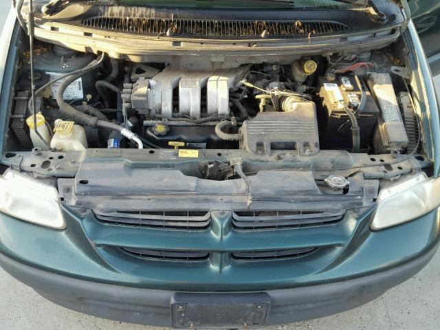 2B4GP24R6WR776465 - 1998 DODGE GRAND CARA GREEN photo 7