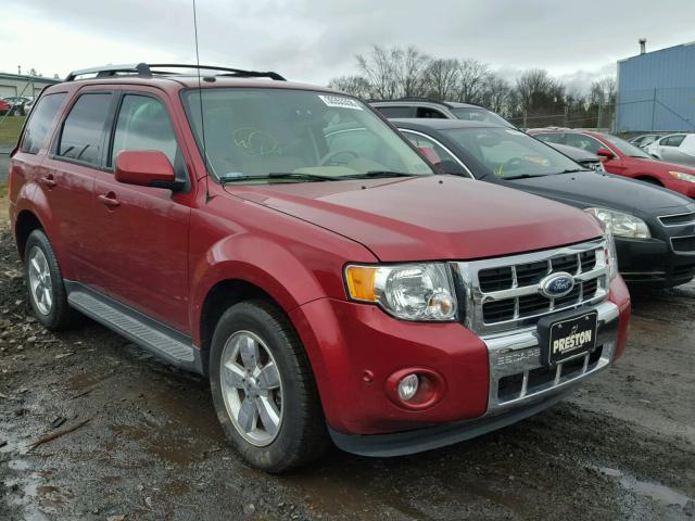 1FMCU9EG6CKB10065 - 2012 FORD ESCAPE LIM RED photo 1