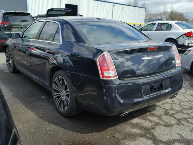 2C3CCABG1DH547269 - 2013 CHRYSLER 300 V6 BLACK photo 3