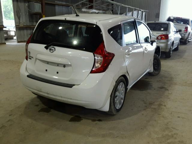 3N1CE2CP5GL394257 - 2016 NISSAN VERSA NOTE WHITE photo 4