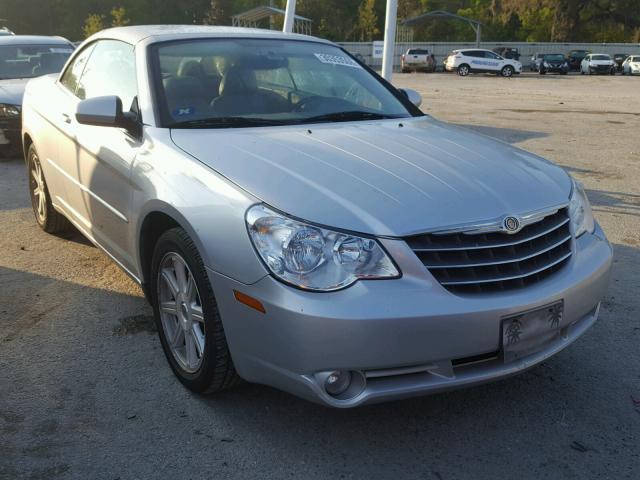 1C3LC65M68N103543 - 2008 CHRYSLER SEBRING LI SILVER photo 1