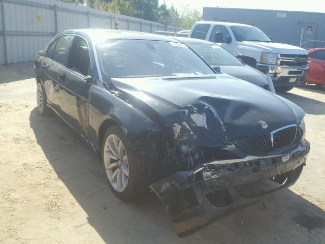 WBAHN83527DT70845 - 2007 BMW 750 BLACK photo 1