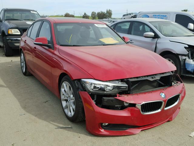 WBA3B1C57EF078541 - 2014 BMW 320 I RED photo 1