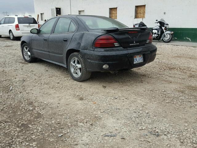 1G2NG52E14M528026 - 2004 PONTIAC GRAND AM S BLACK photo 3