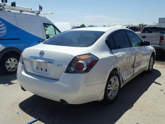 1N4AL2AP7AN452654 - 2010 NISSAN ALTIMA BAS WHITE photo 4