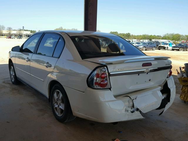 1G1ZT54835F142853 - 2005 CHEVROLET MALIBU LS 白色 照片 3