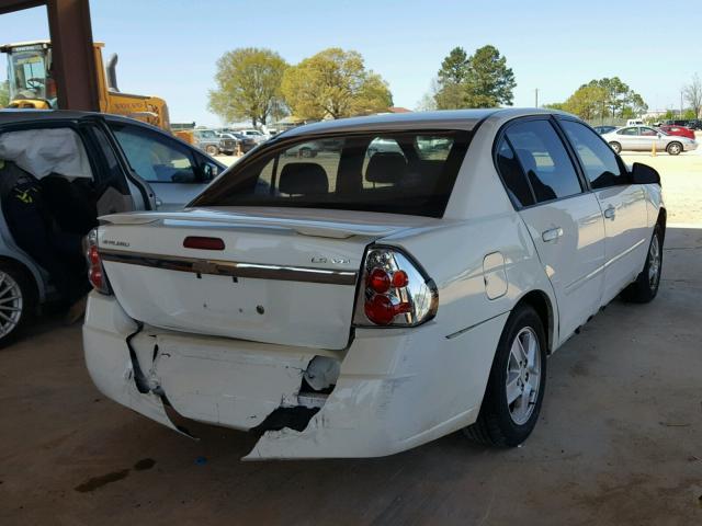 1G1ZT54835F142853 - 2005 CHEVROLET MALIBU LS 白色 照片 4