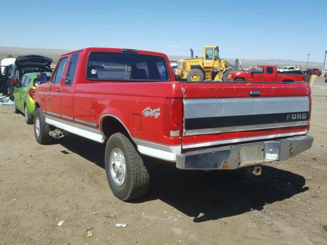 1FTHX26H3TEA72941 - 1996 FORD F250 RED photo 3