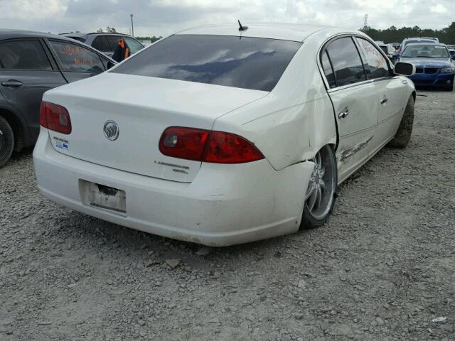 1G4HD57247U224642 - 2007 BUICK LUCERNE CX WHITE photo 4