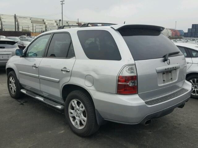 2HNYD18925H526093 - 2005 ACURA MDX TOURIN SILVER photo 3