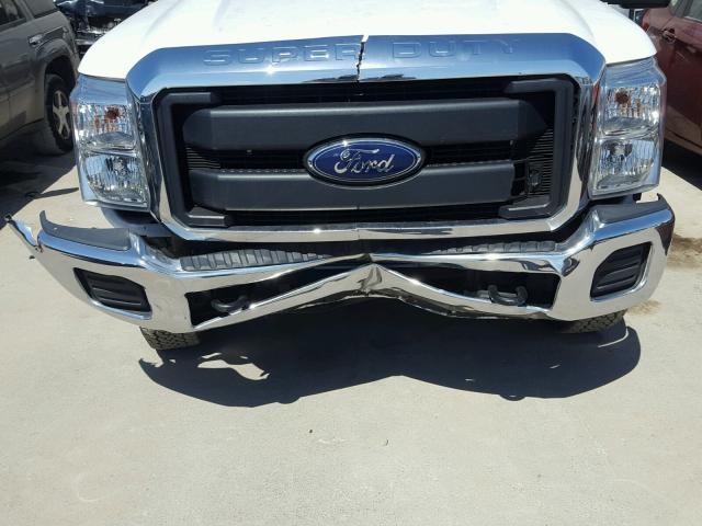 1FD8X3HT3GEB37358 - 2016 FORD F350 SUPER WHITE photo 9