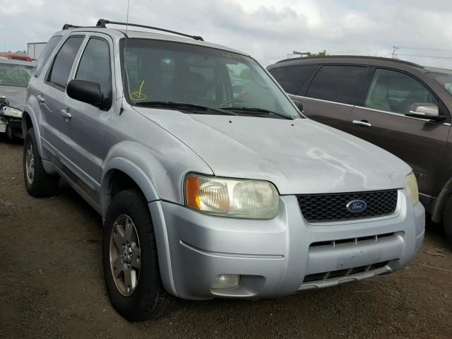 1FMCU04104KA25393 - 2004 FORD ESCAPE LIM SILVER photo 1