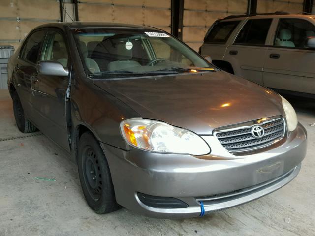 1NXBR32E35Z438287 - 2005 TOYOTA COROLLA CE GRAY photo 1