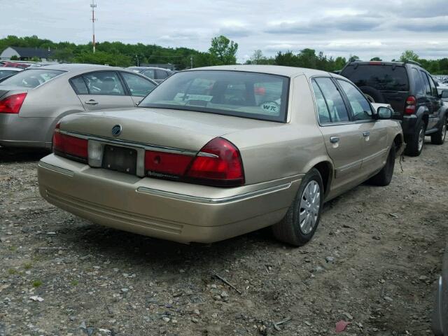 2MEFM74W2XX644163 - 1999 MERCURY GRAND MARQ GOLD photo 4