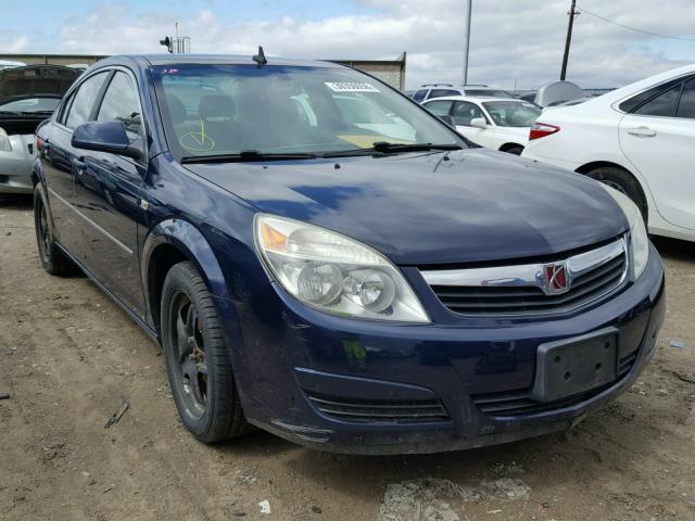 1G8ZS57B68F178276 - 2008 SATURN AURA XE BLUE photo 1