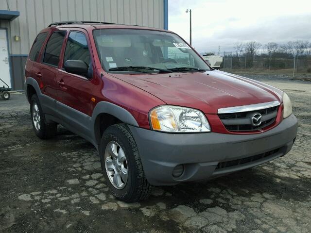 4F2YU07101KM14696 - 2001 MAZDA TRIBUTE DX MAROON photo 1