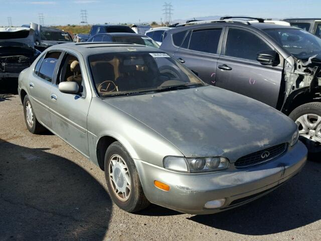 JNKAY21D9VM501882 - 1997 INFINITI J30 GREEN photo 1