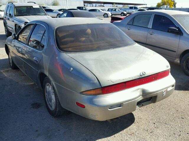 JNKAY21D9VM501882 - 1997 INFINITI J30 GREEN photo 3