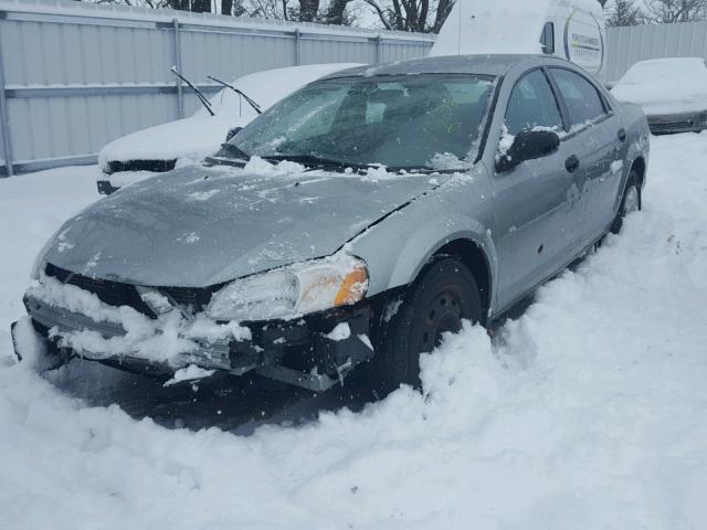 1B3EL36X94N358680 - 2004 DODGE STRATUS SE GRAY photo 2