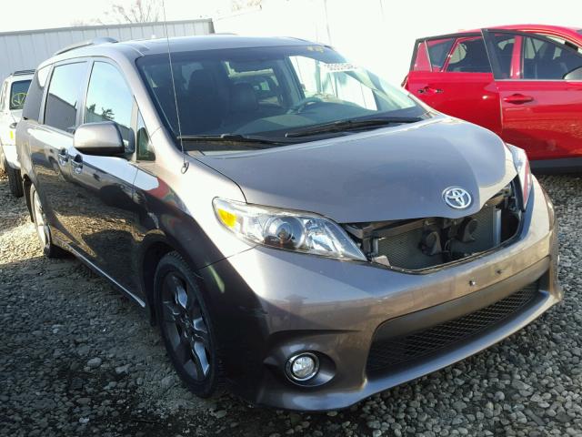 5TDXK3DC5BS161569 - 2011 TOYOTA SIENNA SPO GRAY photo 1