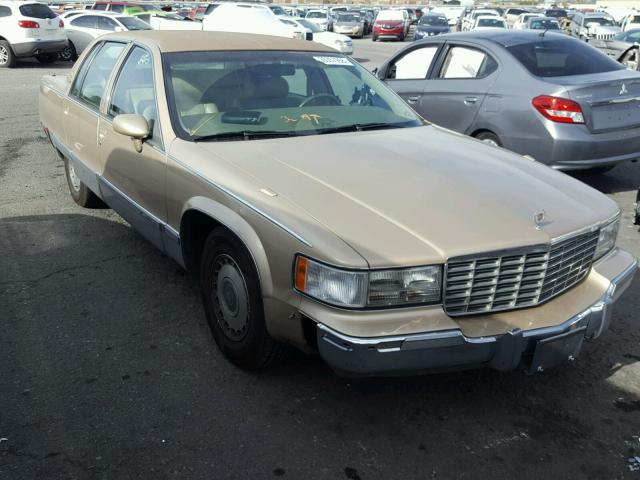 1G6DW527XPR714198 - 1993 CADILLAC FLEETWOOD GOLD photo 1