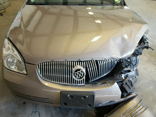 1G4HP57277U116006 - 2007 BUICK LUCERNE CX TAN photo 7