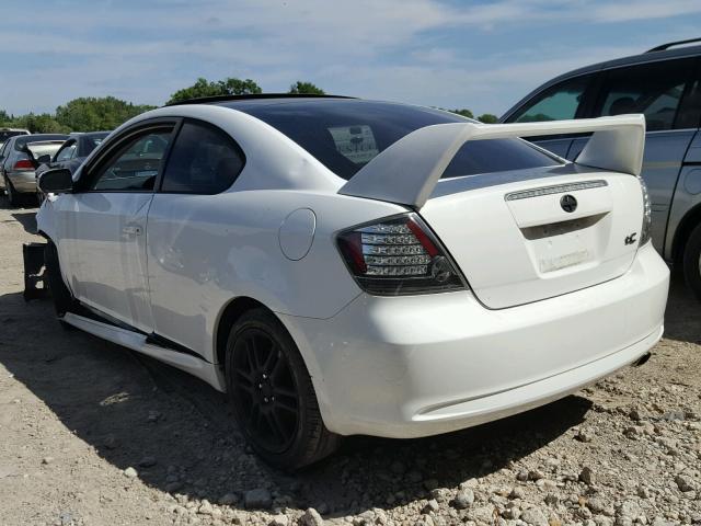 JTKDE177370190164 - 2007 TOYOTA SCION TC 白色 照片 3