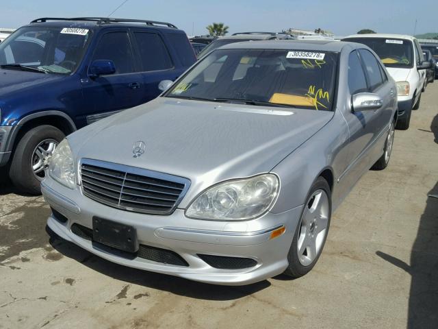 WDBNG70J53A332418 - 2003 MERCEDES-BENZ S 430 SILVER photo 2