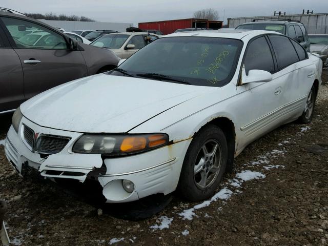 1G2HX54K7Y4251436 - 2000 PONTIAC BONNEVILLE WHITE photo 2