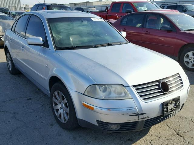 WVWPD63B53P185340 - 2003 VOLKSWAGEN PASSAT GLS SILVER photo 1