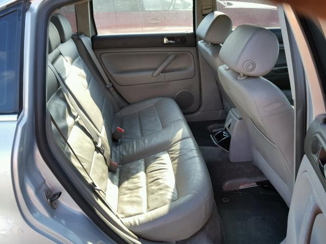 WVWPD63B53P185340 - 2003 VOLKSWAGEN PASSAT GLS SILVER photo 6