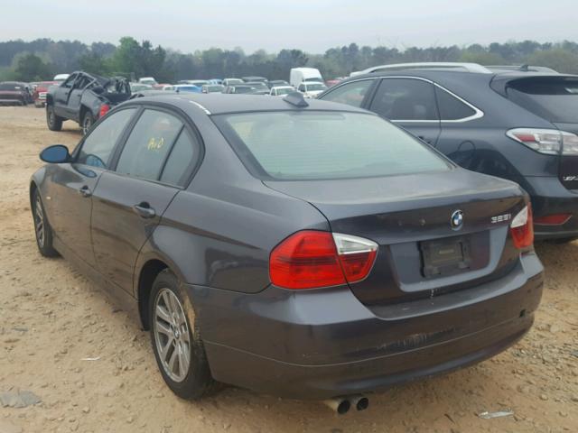 WBAVB13586KX67456 - 2006 BMW 325 I GRAY photo 3