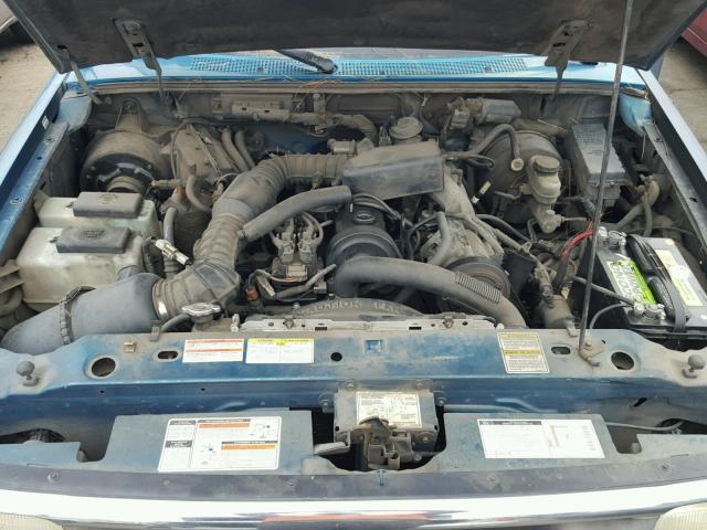 1FTCR10A6VPB00040 - 1997 FORD RANGER GREEN photo 7