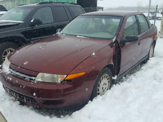 1G8JW52R9YY637911 - 2000 SATURN LS2 MAROON photo 2