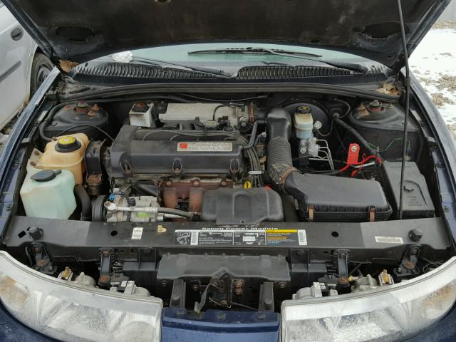 1G8ZY1278XZ318383 - 1999 SATURN SC2 BLUE photo 7