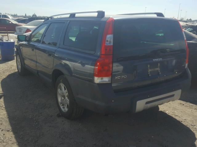 YV4SZ592961241054 - 2006 VOLVO XC70 BLUE photo 3