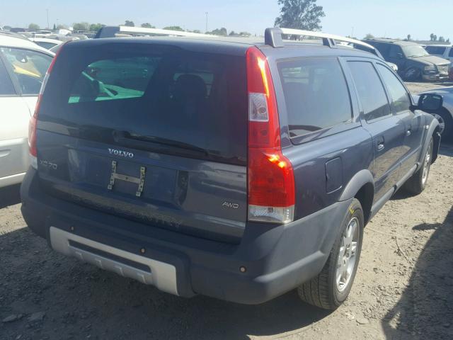 YV4SZ592961241054 - 2006 VOLVO XC70 BLUE photo 4