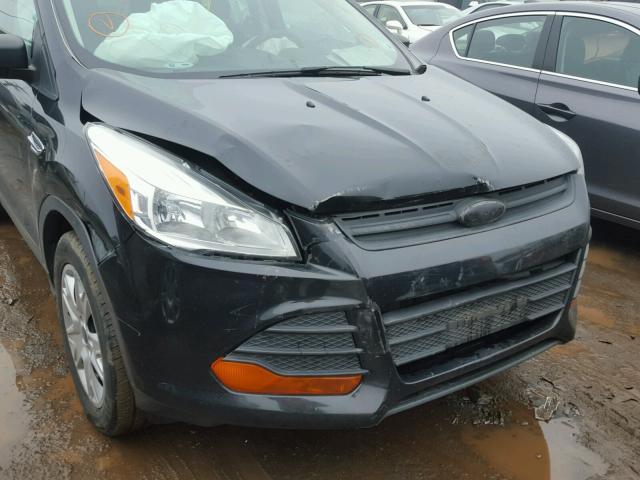 1FMCU0F71DUC03804 - 2013 FORD ESCAPE S BLACK photo 9