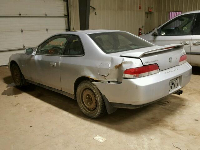 JHMBB62711C803236 - 2001 HONDA PRELUDE SE SILVER photo 3