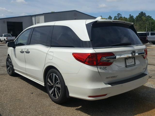 5FNRL6H94JB032358 - 2018 HONDA ODYSSEY EL WHITE photo 3