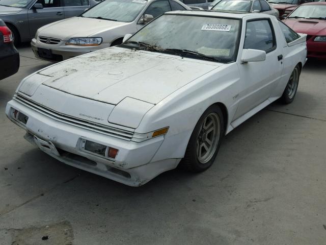 JJ3CC54N3JZ031973 - 1988 CHRYSLER CONQUEST T WHITE photo 2