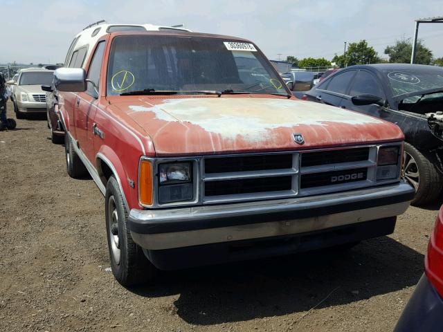 1B7GL26X5KS064774 - 1989 DODGE DAKOTA RED photo 9