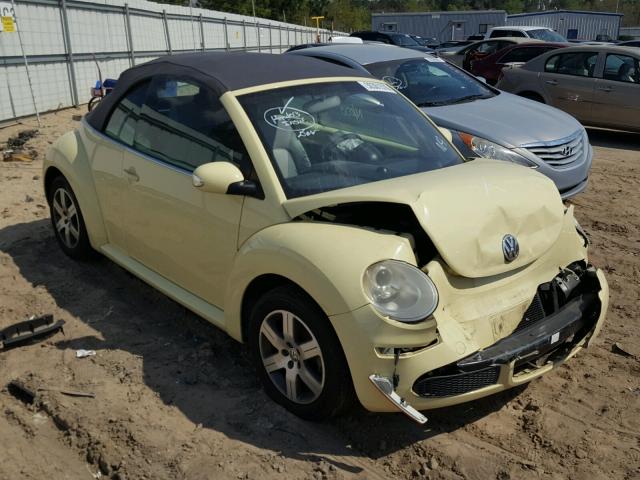 3VWPF31Y26M332401 - 2006 VOLKSWAGEN NEW BEETLE 黄色 照片 1