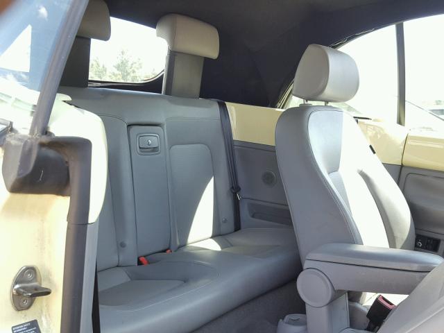 3VWPF31Y26M332401 - 2006 VOLKSWAGEN NEW BEETLE 黄色 照片 6