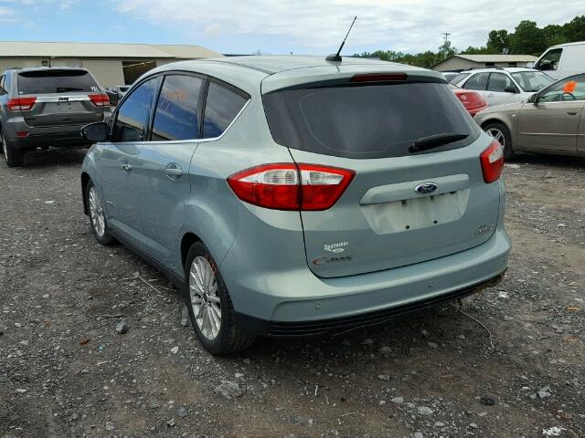 1FADP5BU9DL544520 - 2013 FORD C-MAX SEL BLUE photo 3