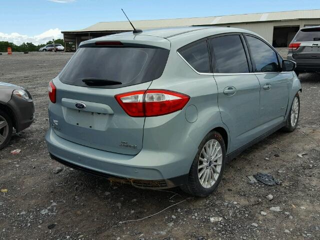 1FADP5BU9DL544520 - 2013 FORD C-MAX SEL BLUE photo 4