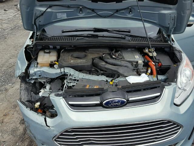 1FADP5BU9DL544520 - 2013 FORD C-MAX SEL BLUE photo 7