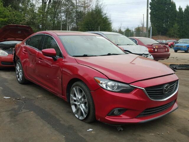 JM1GJ1W62E1145264 - 2014 MAZDA 6 GRAND TO RED photo 1