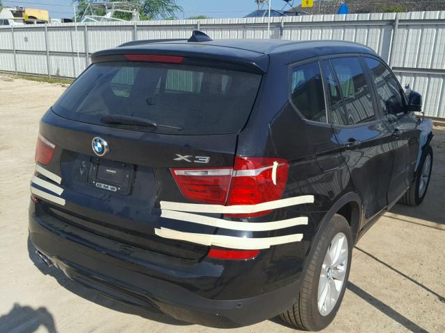 5UXWZ7C57H0V85475 - 2017 BMW X3 SDRIVE2 BLACK photo 4