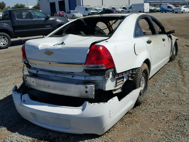 6G1MK5U20DL821622 - 2013 CHEVROLET CAPRICE PO WHITE photo 4